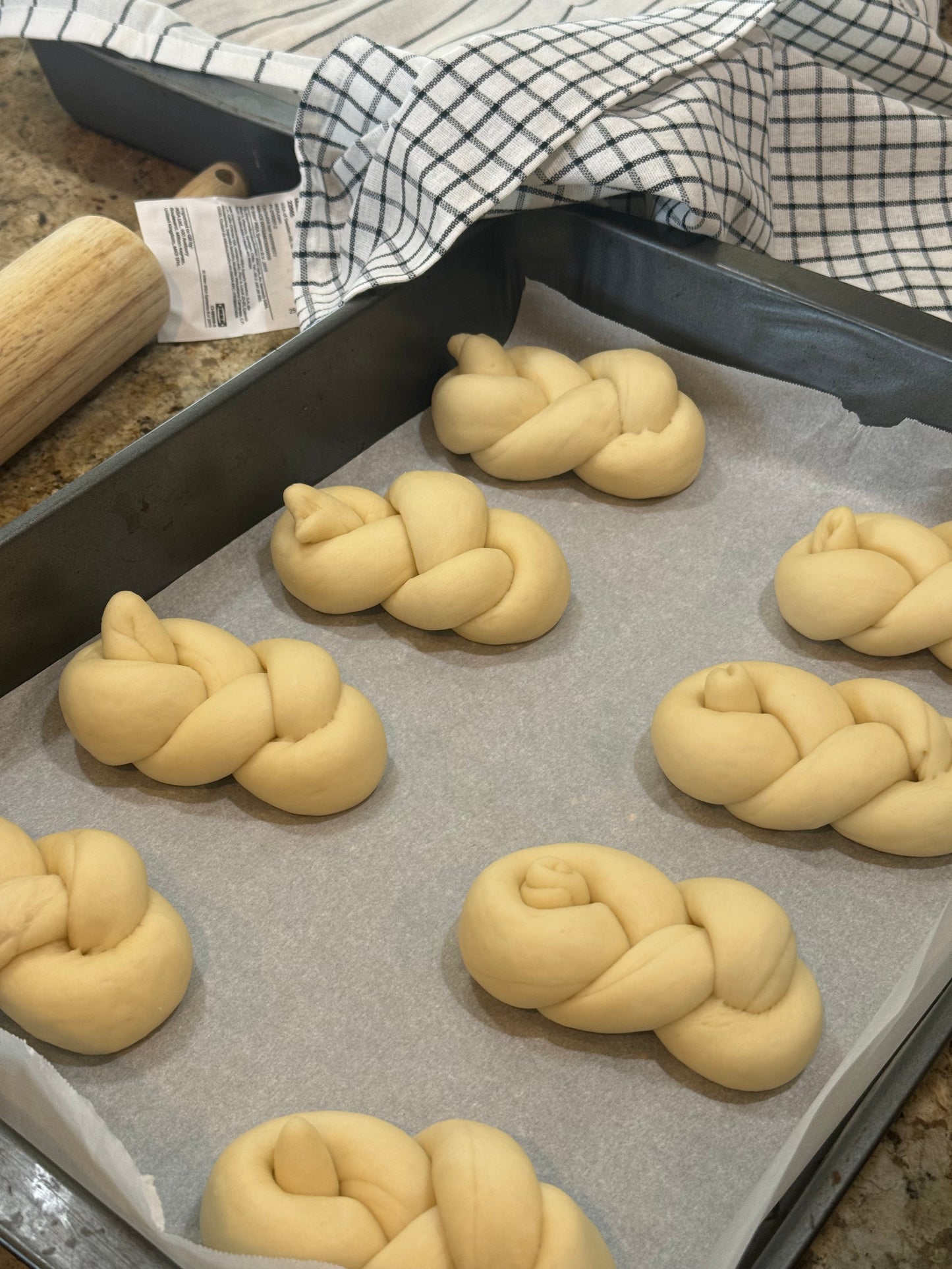 Mini challah bread 4pc