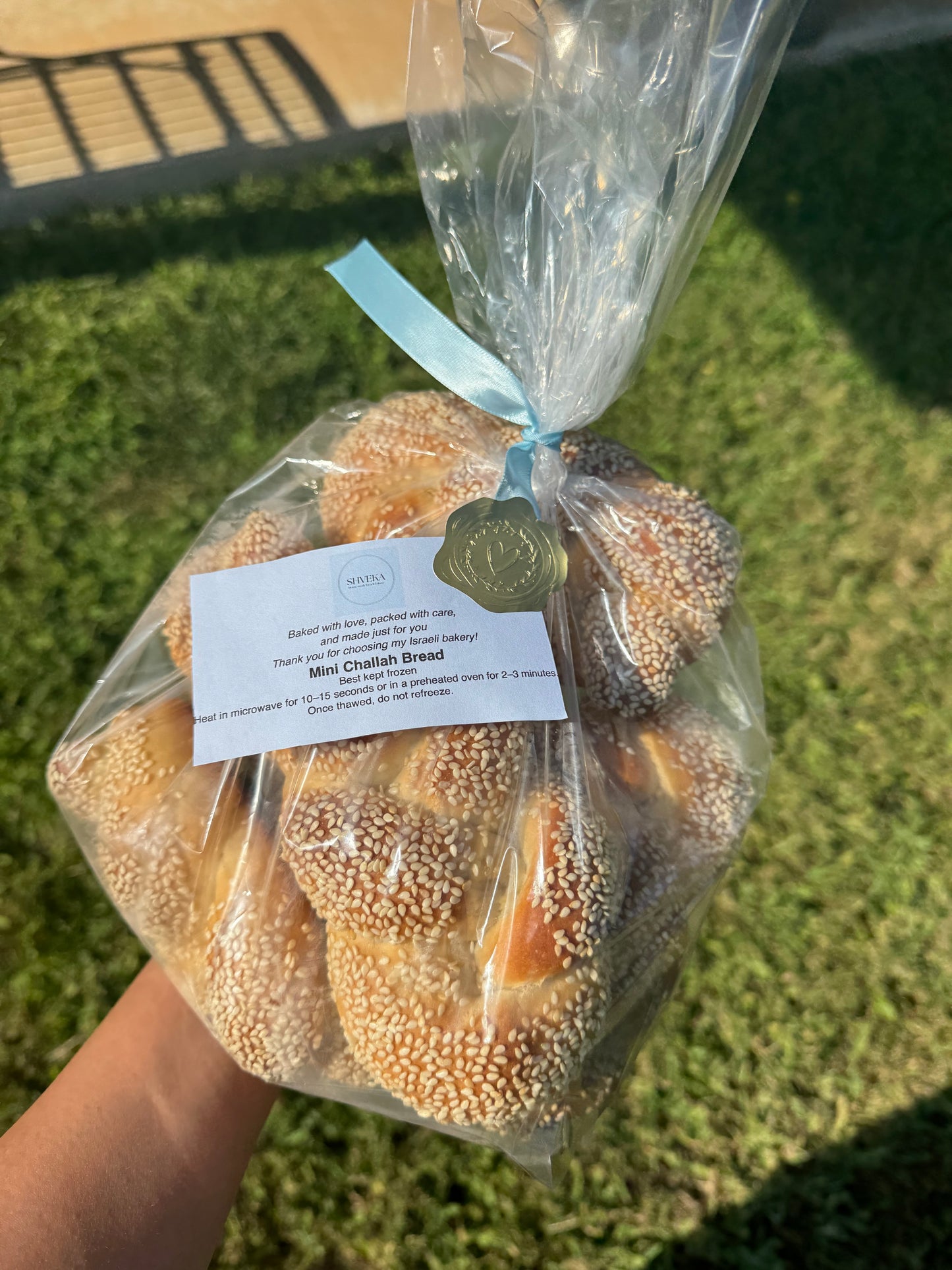 Mini challah bread 4pc